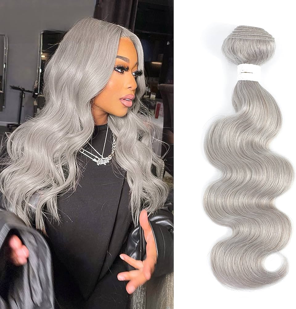 Stema Grey Body Wave Virgin Hair Bundles